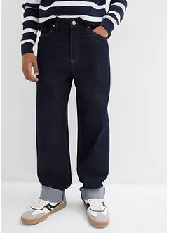Jeans loose fit con cinta regolabile, straight, bonprix