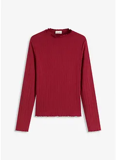 Maglia aderente a costine, bonprix