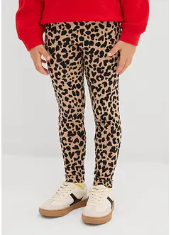 Leggings in misto cotone biologico elasticizzato (pacco da 2), bonprix