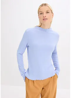 Maglia aderente a costine, bonprix