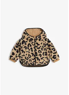 Giacca reversibile 2 in 1 in pile teddy, bonprix
