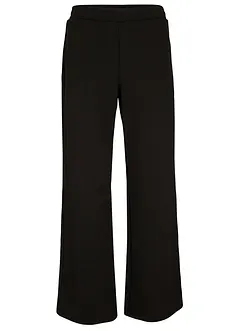 Pantaloni a palazzo  in misto viscosa con elastico in vita, bonprix