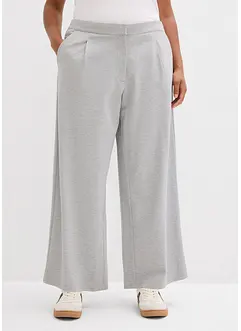 Pantaloni morbidi a gamba larga in misto viscosa, bonprix