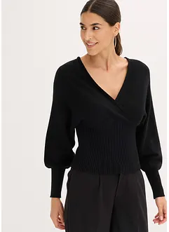 Maglione in misto viscosa fluente, bonprix