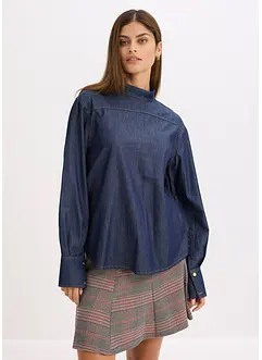 Camicia di jeans con polsini alti, bonprix