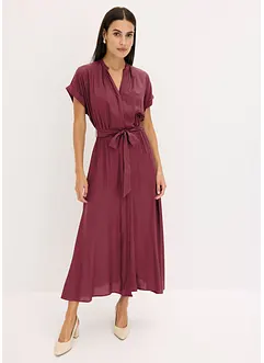 Abito chemisier in viscosa fluente, bonprix