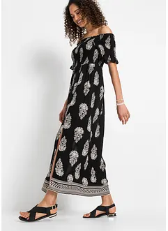 Abito a spalle scoperte in viscosa fluente, bonprix