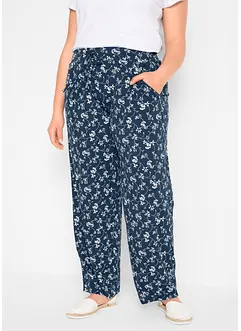 Pantaloni a palazzo in misto viscosa, bonprix