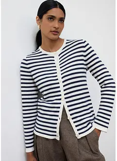Cardigan in misto seta, bonprix