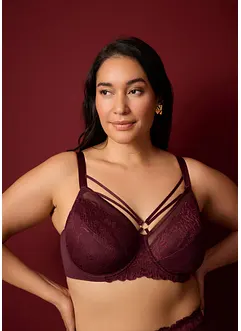 Reggiseno minimizer con pizzo delicato, bonprix