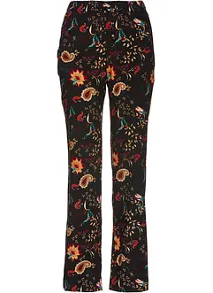 Pantaloni in viscosa con elastico in vita, bonprix