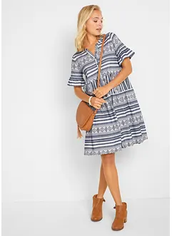 Abito di jersey in misto viscosa fluente, bonprix