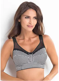 Reggiseno contenitivo senza ferretto con spalline imbottite, bonprix