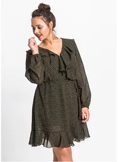 Miniabito con effetto incrociato, bonprix