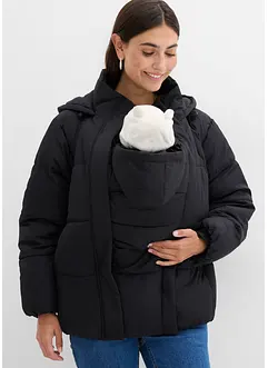 Giacca prémaman imbottita e idrorepellente 3 in 1 con inserto babywearing, bonprix