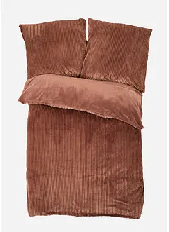 Biancheria da letto effetto cachemire a coste, bonprix