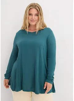 Maglia a maniche lunghe in viscosa morbida, bonprix