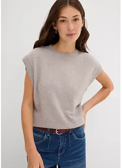 Gilet in maglia oversize, bonprix