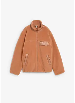 Giacca in pile teddy, bonprix