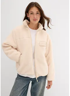 Giacca in pile teddy, bonprix