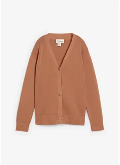 Cardigan in filato fine a coste Milano, bonprix