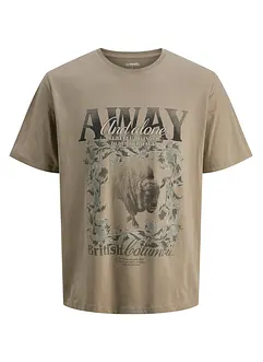 Maglia lunga in puro cotone biologico, J&J Rebel