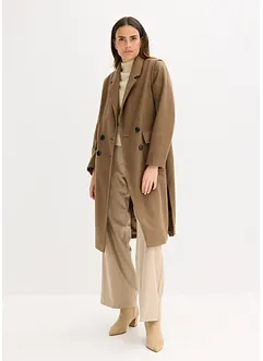 Cappotto morbido con maniche staccabili, bonprix