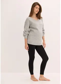 Leggings termici prémaman in felpa, 140 DEN, bonprix