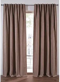 Tenda semioscurante in tessuto operato (pacco da 1), bonprix