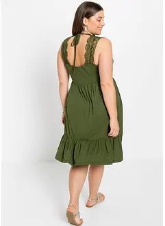 Abito in jersey di misto viscosa, bonprix