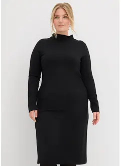 Abito in punto di Roma con colletto dritto, bonprix