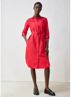 Abito chemisier in misto seta, bonprix