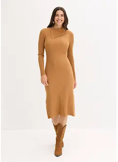 Abito in maglia in misto viscosa fluente, bonprix