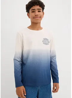 Maglia a maniche lunghe in puro cotone biologico, bonprix