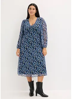 Abito midi in mesh, bonprix