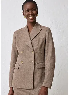 Blazer in morbido misto lana, bonprix