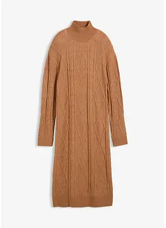 Abito in maglia a trecce, bonprix