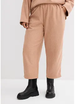 Pantaloni barrel in simil lana, bonprix