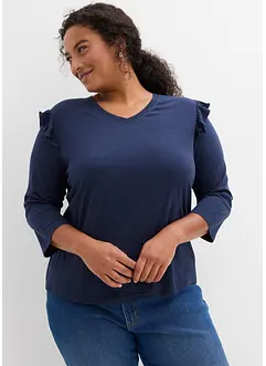 Maglia in jersey misto cotone, bonprix