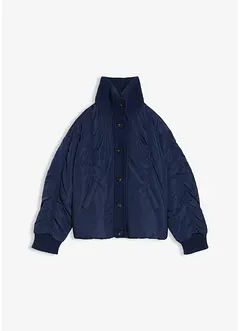 Giacca imbottita con bordi in maglia, bonprix