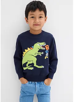 Maglione in filato fine di puro cotone, bonprix