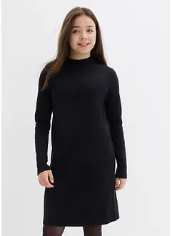 Abito di jersey con collo dritto, bonprix