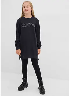 Abito in felpa di puro cotone biologico, bonprix