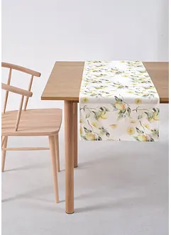 Runner tavolo con limoni stampati, bonprix