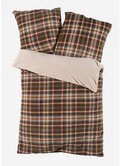 Biancheria letto double-face mano cachemire a quadri, bonprix