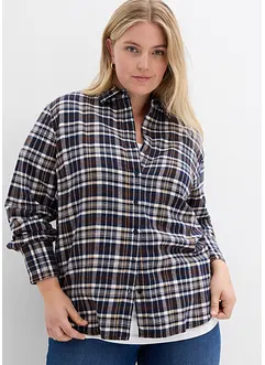 Camicia di flanella in puro cotone, bonprix
