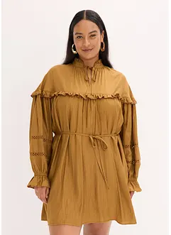 Abito tunica in misto viscosa fine, bonprix