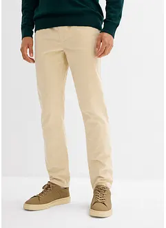 Pantaloni con elastico in vita in velluto a coste straight, regular fit, bonprix