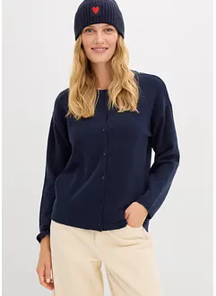 Cardigan in filato fine, bonprix