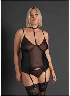 Top reggicalze e perizoma (set 2 pezzi), bonprix